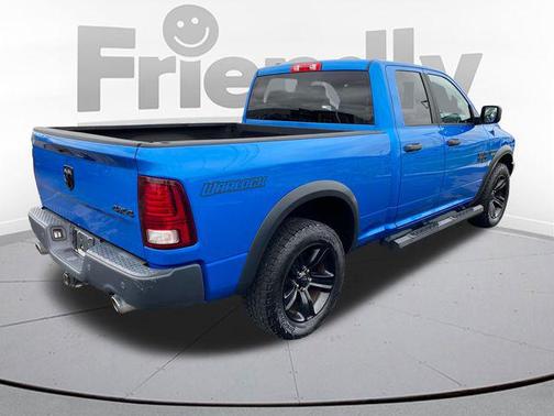 Hydro Blue Pearlcoat 2021 RAM 1500 Classic Warlock Quad Cab 4x4 6'4' Box