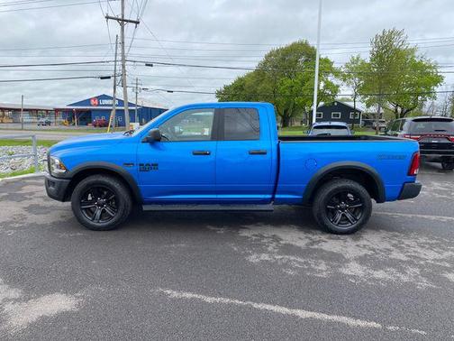 Hydro Blue Pearlcoat 2021 RAM 1500 Classic Warlock Quad Cab 4x4 6'4' Box