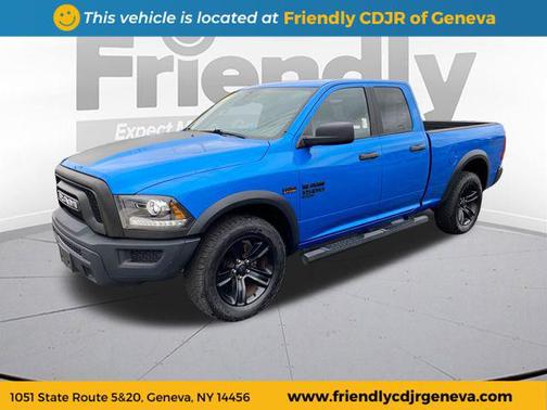 Hydro Blue Pearlcoat 2021 RAM 1500 Classic Warlock Quad Cab 4x4 6'4' Box