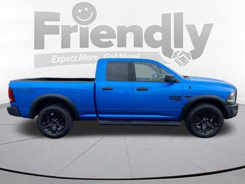 Hydro Blue Pearlcoat 2021 RAM 1500 Classic Warlock Quad Cab 4x4 6'4' Box