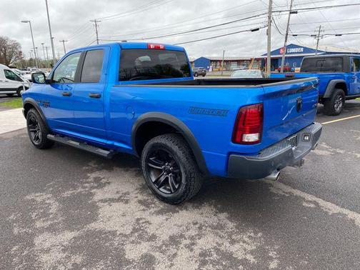 Hydro Blue Pearlcoat 2021 RAM 1500 Classic Warlock Quad Cab 4x4 6'4' Box