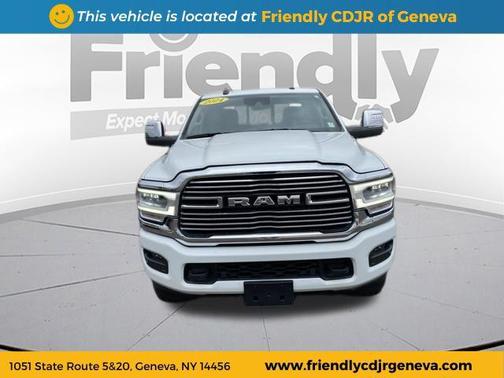 Bright White Clearcoat 2024 RAM 2500 Laramie Crew Cab 4x4 6'4' Box