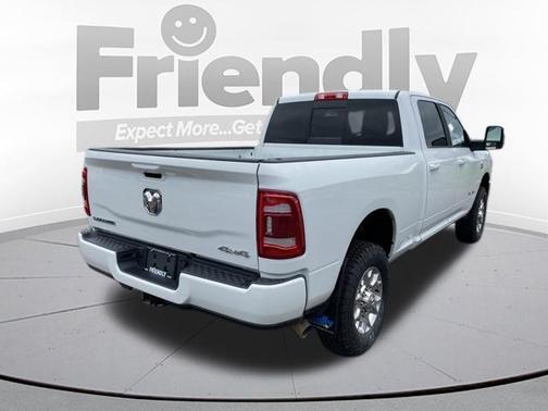 Bright White Clearcoat 2024 RAM 2500 Laramie Crew Cab 4x4 6'4' Box