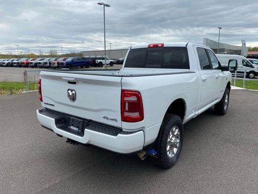 Bright White Clearcoat 2024 RAM 2500 Laramie Crew Cab 4x4 6'4' Box