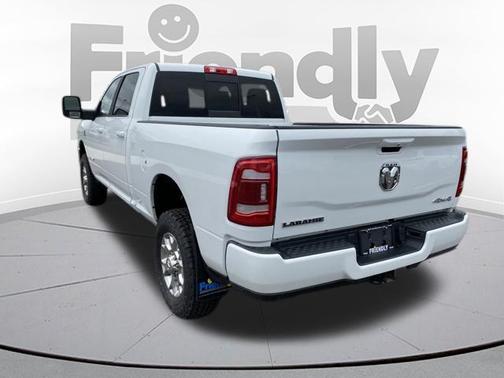 Bright White Clearcoat 2024 RAM 2500 Laramie Crew Cab 4x4 6'4' Box
