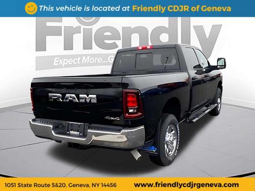 Diamond Black Crystal Pearlcoat 2026 RAM 3500 Tradesman Crew Cab 4x4 6'4' Box