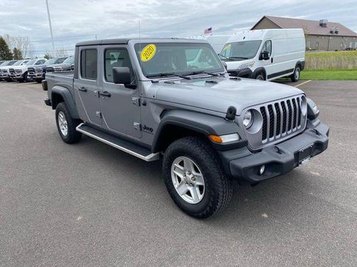 Billet Silver Metallic Clearcoat 2020 Jeep Gladiator Sport S