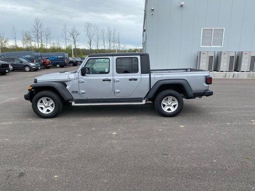 Billet Silver Metallic Clearcoat 2020 Jeep Gladiator Sport S