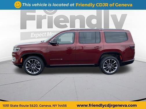 Velvet Red Pearlcoat 2024 Jeep Wagoneer Series III 4x4