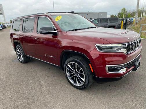 Velvet Red Pearlcoat 2024 Jeep Wagoneer Series III 4x4