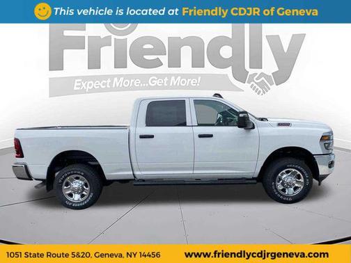 Bright White Clearcoat 2026 RAM 2500 Tradesman Crew Cab 4x4 6'4' Box