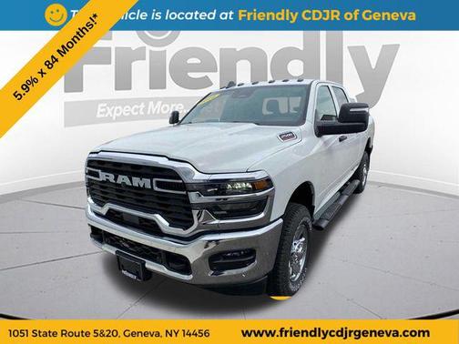 Bright White Clearcoat 2026 RAM 2500 Tradesman Crew Cab 4x4 6'4' Box