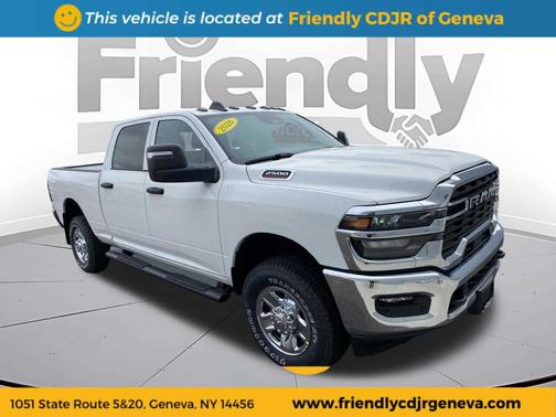 Bright White Clearcoat 2026 RAM 2500 Tradesman Crew Cab 4x4 6'4' Box