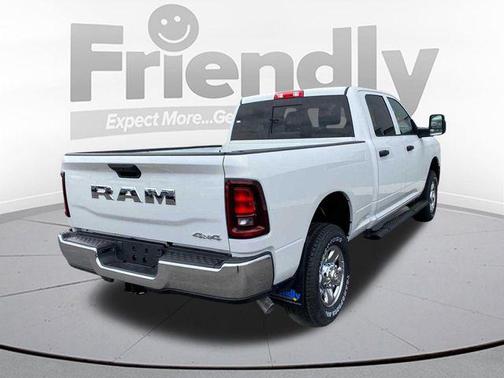 Bright White Clearcoat 2026 RAM 2500 Tradesman Crew Cab 4x4 6'4' Box