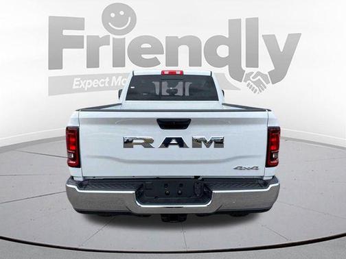 Bright White Clearcoat 2026 RAM 2500 Tradesman Crew Cab 4x4 6'4' Box