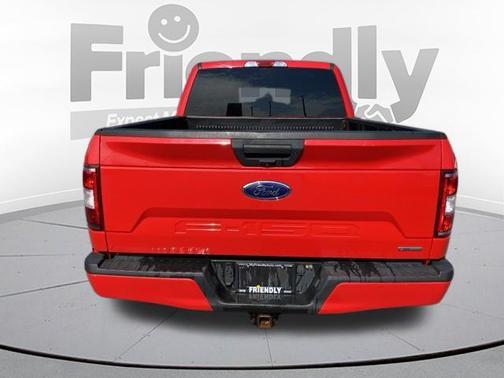 Red 2019 Ford F-150