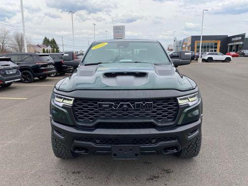 Serrano Green Metallic 2026 RAM 1500 RHO Crew Cab 4x4 5'7' Box