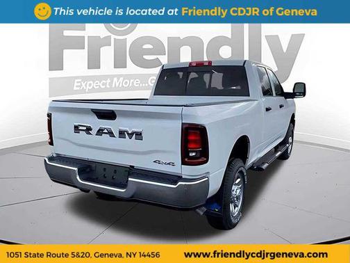 Bright White Clearcoat 2026 RAM 2500 Tradesman Crew Cab 4x4 6'4' Box