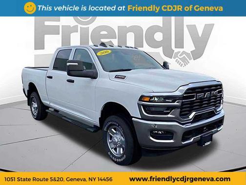 Bright White Clearcoat 2026 RAM 2500 Tradesman Crew Cab 4x4 6'4' Box