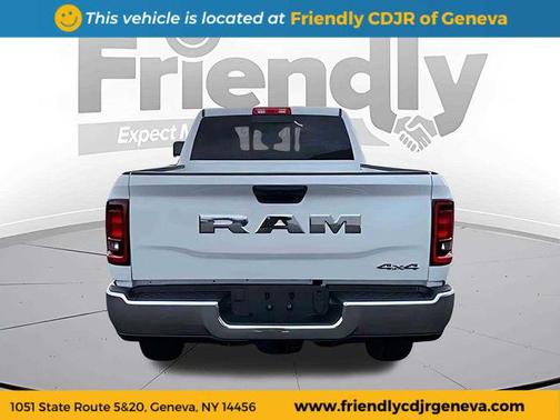 Bright White Clearcoat 2026 RAM 2500 Tradesman Crew Cab 4x4 6'4' Box