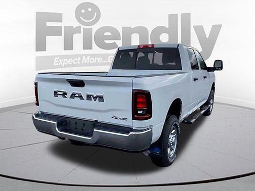 Bright White Clearcoat 2026 RAM 2500 Tradesman Crew Cab 4x4 6'4' Box