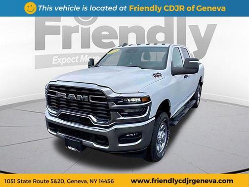 Bright White Clearcoat 2026 RAM 2500 Tradesman Crew Cab 4x4 6'4' Box
