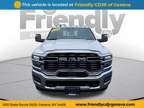 Bright White Clearcoat 2026 RAM 2500 Tradesman Crew Cab 4x4 6'4' Box