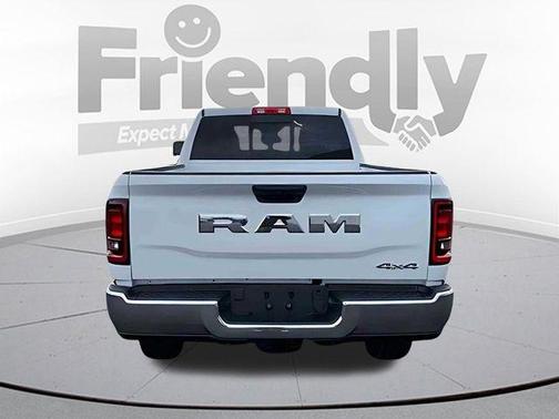 Bright White Clearcoat 2026 RAM 2500 Tradesman Crew Cab 4x4 6'4' Box
