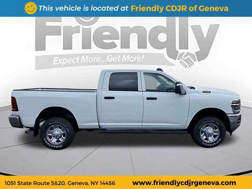 Bright White Clearcoat 2026 RAM 2500 Tradesman Crew Cab 4x4 6'4' Box