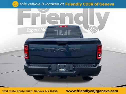 Forged Blue Metallic 2026 RAM 2500 Tradesman Crew Cab 4x4 6'4' Box