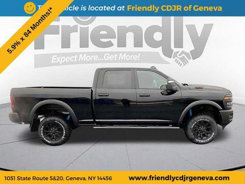 Diamond Black Crystal Pearlcoat 2026 RAM 2500 Tradesman Crew Cab 4x4 6'4' Box