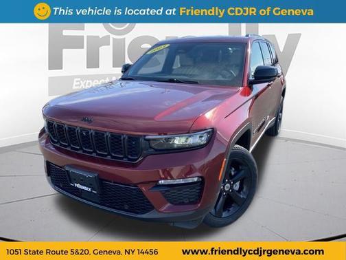 Velvet Red Pearlcoat 2023 Jeep Grand Cherokee Limited