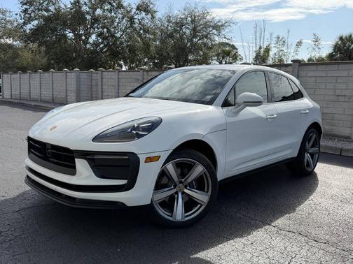 White 2025 Porsche Macan