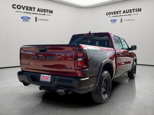 Delmonico Red Pearlcoat 2025 RAM 1500 REBEL