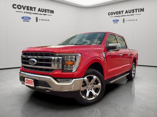 RACE RED 2022 Ford F-150 LARIAT Truck