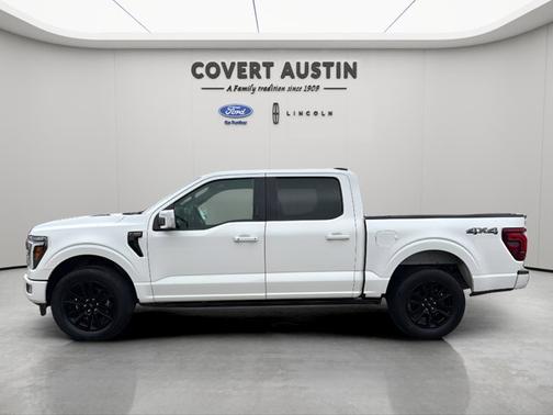 STAR WHITE METALLIC TRICOAT 2024 Ford F-150 PLATINUM