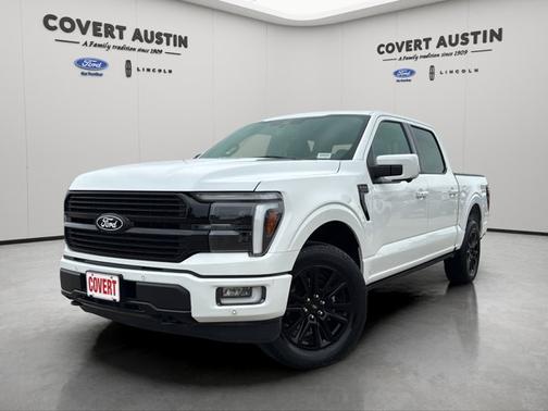 STAR WHITE METALLIC TRICOAT 2024 Ford F-150 PLATINUM Truck