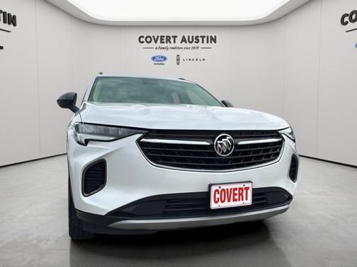 White Frost Tricoat 2023 Buick Envision PREFERRED