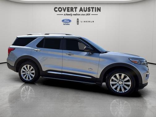 ICONIC SILVER METALLIC 2022 Ford Explorer KING RANCH