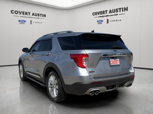 ICONIC SILVER METALLIC 2022 Ford Explorer KING RANCH
