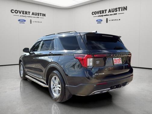 AGATE BLACK METALLIC 2025 Ford Explorer ACTIVE