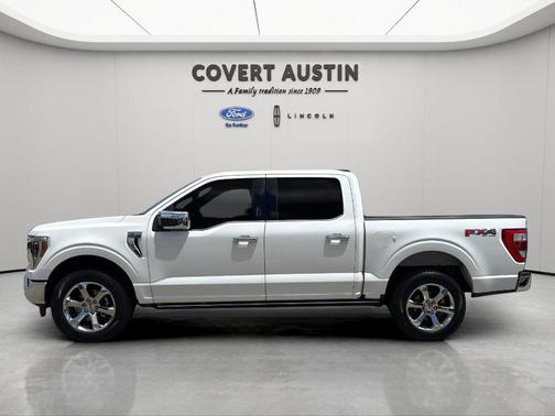 White Metallic 2023 Ford F-150 Lariat
