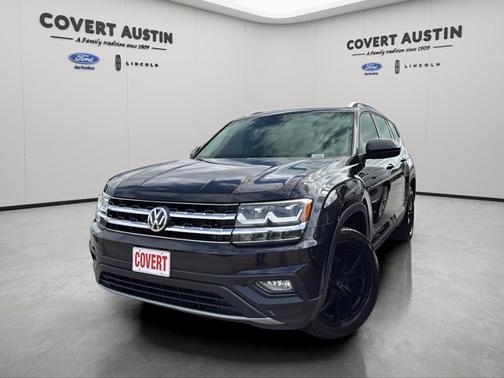 Deep Black Pearl Effect 2019 Volkswagen Atlas 3.6 SE W/ TECHNOLOGY SUV