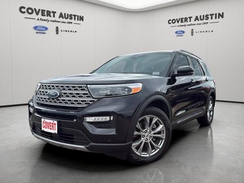 AGATE BLACK METALLIC 2022 Ford Explorer LIMITED