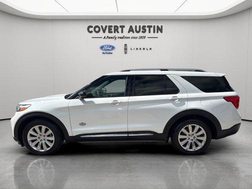 White Metallic 2021 Ford Explorer King Ranch