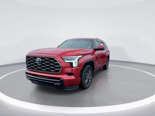 Red 2023 Toyota Sequoia Platinum