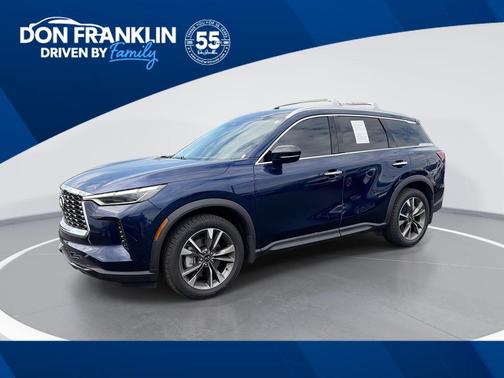 Grand Blue 2023 INFINITI QX60 Luxe