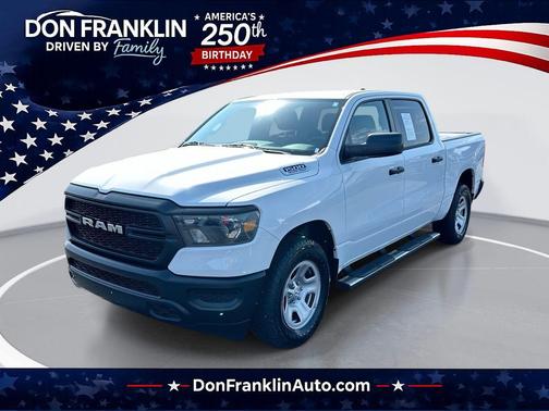 Bright White Clearcoat 2023 RAM 1500 Tradesman