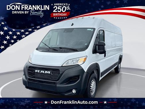 Bright White Clearcoat 2024 RAM ProMaster 2500 High Roof