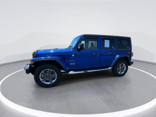 Ocean Blue Metallic 2019 Jeep Wrangler Unlimited Sahara
